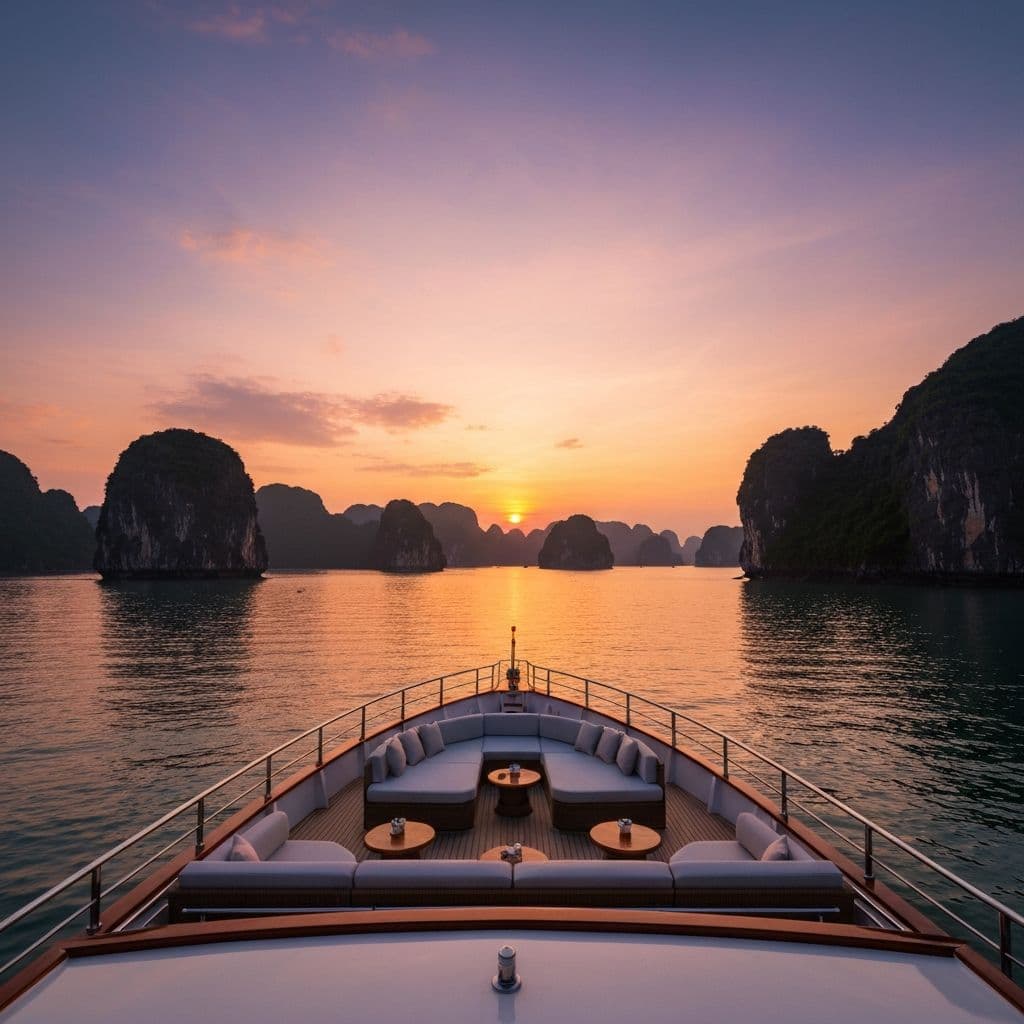 Du thuyền sang trọng